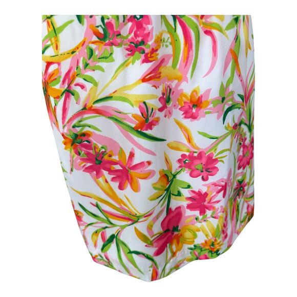 J. Crew NWT Sleeveless‎ Floral Summer Cocktail Party Wedding Guest Dress 10 - Picture 3 of 15